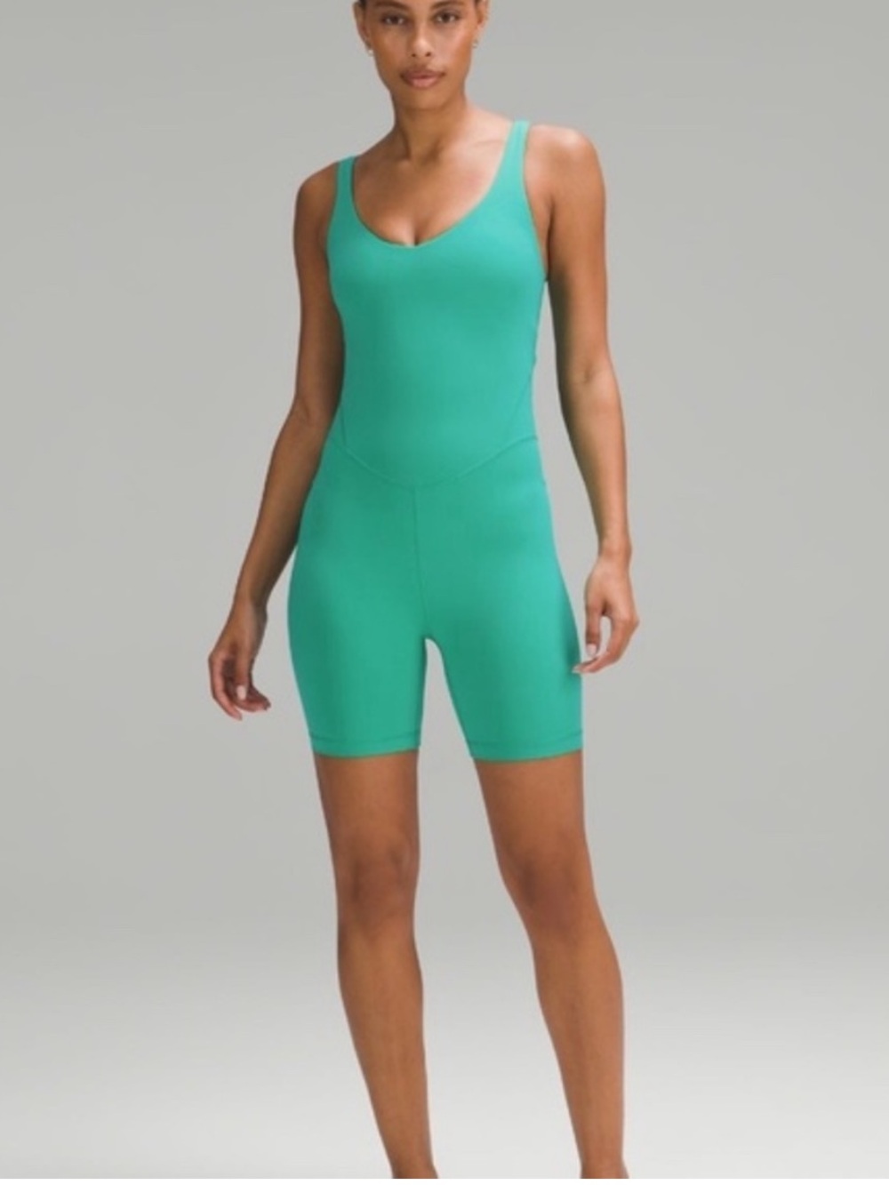 Lululemon Align Bodysuit in kelly green